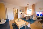Wohnzimmer - Ferienwohnung Luft - Top-Hundeurlaub