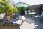 Terrasse - Ferienwohnung Luft - Top-Hundeurlaub