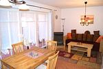 Wohnzimmer - Ferienwohnung Fledderweg 23a - Top-Hundeurlaub