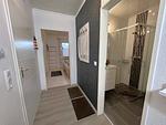 Badezimmer - Ferienwohnung Ostfriesenmuschel - Top-Hundeurlaub