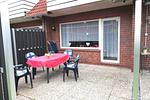 Terrasse - Ferienwohnung Ostfriesenmuschel - Top-Hundeurlaub