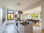 Küche / Küchenzeile - Villa Boddenwacht - Top-Hundeurlaub