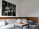 Wohnzimmer - Villa Boddenwacht - Top-Hundeurlaub