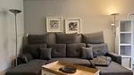Wohnzimmer - Seeschlößchen Ferienwohnung 4 - Top-Hundeurlaub