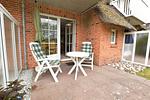 Terrasse - Seeschlößchen Ferienwohnung 5 - Top-Hundeurlaub