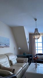 Wohnzimmer - Hus op de Wurth Ferienwohnung Seeblick - Top-Hundeurlaub