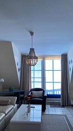 Wohnzimmer - Hus op de Wurth Ferienwohnung Seeblick - Top-Hundeurlaub