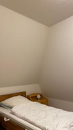 Schlafzimmer - Hus op de Wurth Ferienwohnung Seeblick - Top-Hundeurlaub