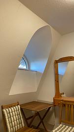Schlafzimmer - Hus op de Wurth Ferienwohnung Seeblick - Top-Hundeurlaub