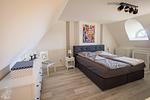 Schlafzimmer - Hus op de Wurth Ferienwohnung Ruheinsel - Top-Hundeurlaub