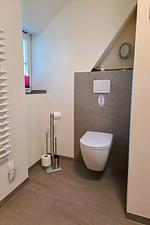 Badezimmer - Hus op de Wurth Ferienwohnung 17 - Godewind - - Top-Hundeurlaub