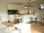 Küche / Küchenzeile - Hus op de Wurth Ferienwohnung Deichblick - Top-Hundeurlaub