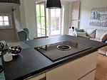 Küche / Küchenzeile - Hus op de Wurth Ferienwohnung Deichblick - Top-Hundeurlaub