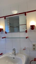 Badezimmer - Hus op de Wurth Ferienwohnung 9 - Top-Hundeurlaub