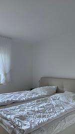 Schlafzimmer - Hus op de Wurth Ferienwohnung 9 - Top-Hundeurlaub