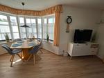Wohnzimmer - Ferienwohnung Deichkrone - Top-Hundeurlaub