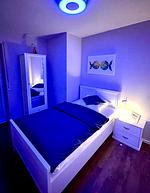Schlafzimmer mit Einzelbett - Wohnung HF 12 - "Luftsnapper´s" - Top-Hundeurlaub