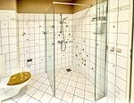 Badezimmer mit Dusche - Wohnung HF 12 - "Luftsnapper´s" - Top-Hundeurlaub