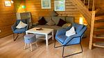 Wohnzimmer - Blauvogel 10 - Top-Hundeurlaub