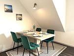 Wohnzimmer - Ferienwohnung Leuchtfeuer Dagebüll - Top-Hundeurlaub