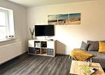 Wohnzimmer - Ferienwohnung Leuchtfeuer Dagebüll - Top-Hundeurlaub