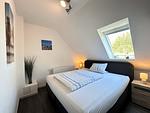 Schlafzimmer - Ferienwohnung Leuchtfeuer Dagebüll - Top-Hundeurlaub