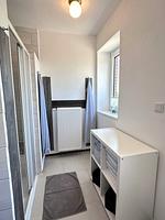 Badezimmer - Ferienwohnung Leuchtfeuer Dagebüll - Top-Hundeurlaub