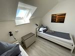 Schlafzimmer - Dünenkoje Nord - Top-Hundeurlaub