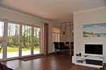 Wohnzimmer - Dünenblick - Top-Hundeurlaub