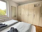 Schlafzimmer - Dünenkoje Süd - Top-Hundeurlaub