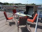 Terrasse - Dünenkoje Süd - Top-Hundeurlaub