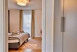 Schlafzimmer - Ferienwohnung Goldammer 03 im Wreecher Idyll Rügen - Top-Hundeurlaub
