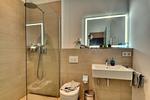 Badezimmer - Ferienwohnung Grünfink 04 im Wreecher Idyll Rügen - Top-Hundeurlaub