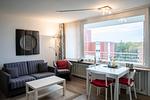 Wohnzimmer - Ferienwohnung Hooge 30 - Top-Hundeurlaub