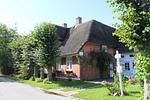 Fassade / Eingang - Kapitän Hansen Haus- Erdgeschoss - Top-Hundeurlaub