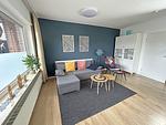 Wohnzimmer - Ferienwohnung Ankerplatz - Top-Hundeurlaub