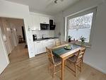Küche / Küchenzeile - Ferienwohnung Ankerplatz - Top-Hundeurlaub