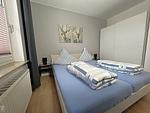 Schlafzimmer - Ferienwohnung Ankerplatz - Top-Hundeurlaub