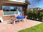 Terrasse - Ferienwohnung Ankerplatz - Top-Hundeurlaub