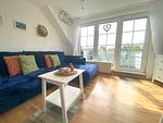 Wohnzimmer - Ferienwohnung Jolle - Top-Hundeurlaub