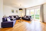 Wohnzimmer - Haus Sonnenschein 2 - Top-Hundeurlaub