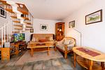 Wohnzimmer - Dünenschlößchen - Top-Hundeurlaub