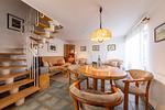 Wohnzimmer - Dünenschlößchen - Top-Hundeurlaub