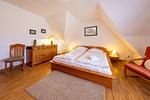 Schlafzimmer - Dünenschlößchen - Top-Hundeurlaub
