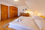 Schlafzimmer - Dünenschlößchen - Top-Hundeurlaub