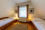 Schlafzimmer - Dünenschlößchen - Top-Hundeurlaub