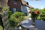 Terrasse - Dünenschlößchen - Top-Hundeurlaub