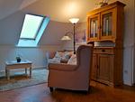 Wohnzimmer - Ferienwohnung Kogge - Top-Hundeurlaub