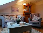 Wohnzimmer - Ferienwohnung Kogge - Top-Hundeurlaub