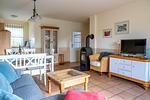 Wohnzimmer - Ferienwohnung Silbermöwe - Top-Hundeurlaub